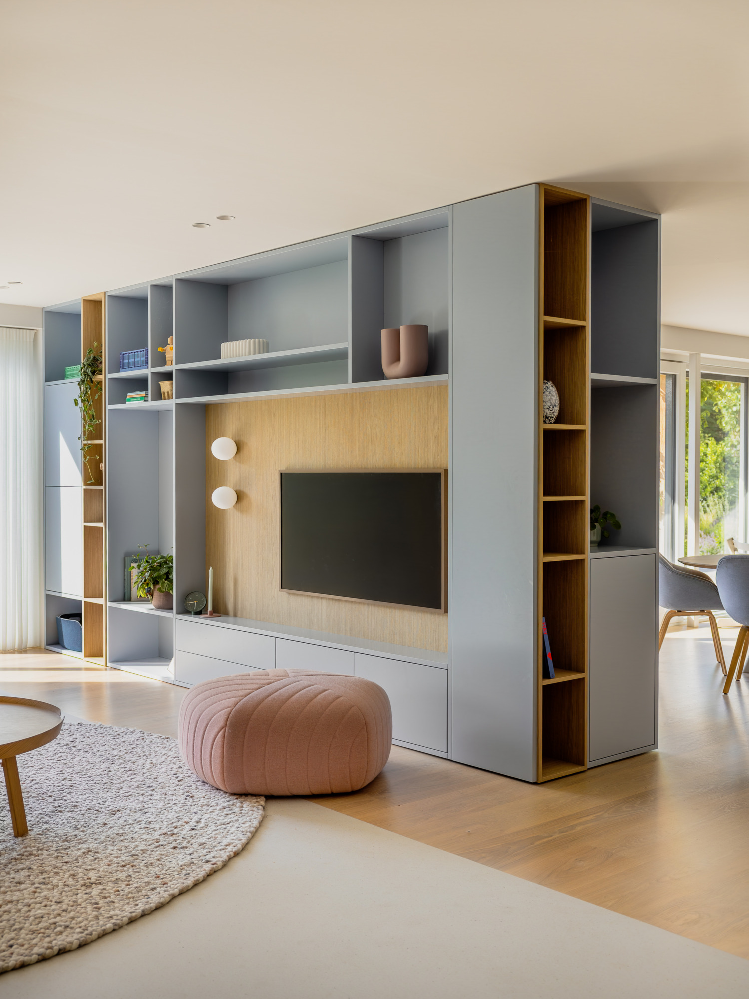 Interieurdetail woonkamer Maarn — styling en sfeerfotografie